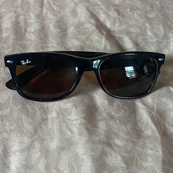 Ray-Ban New Wayfarer Classic 710- Glass Turtoise - Picture 1 of 4